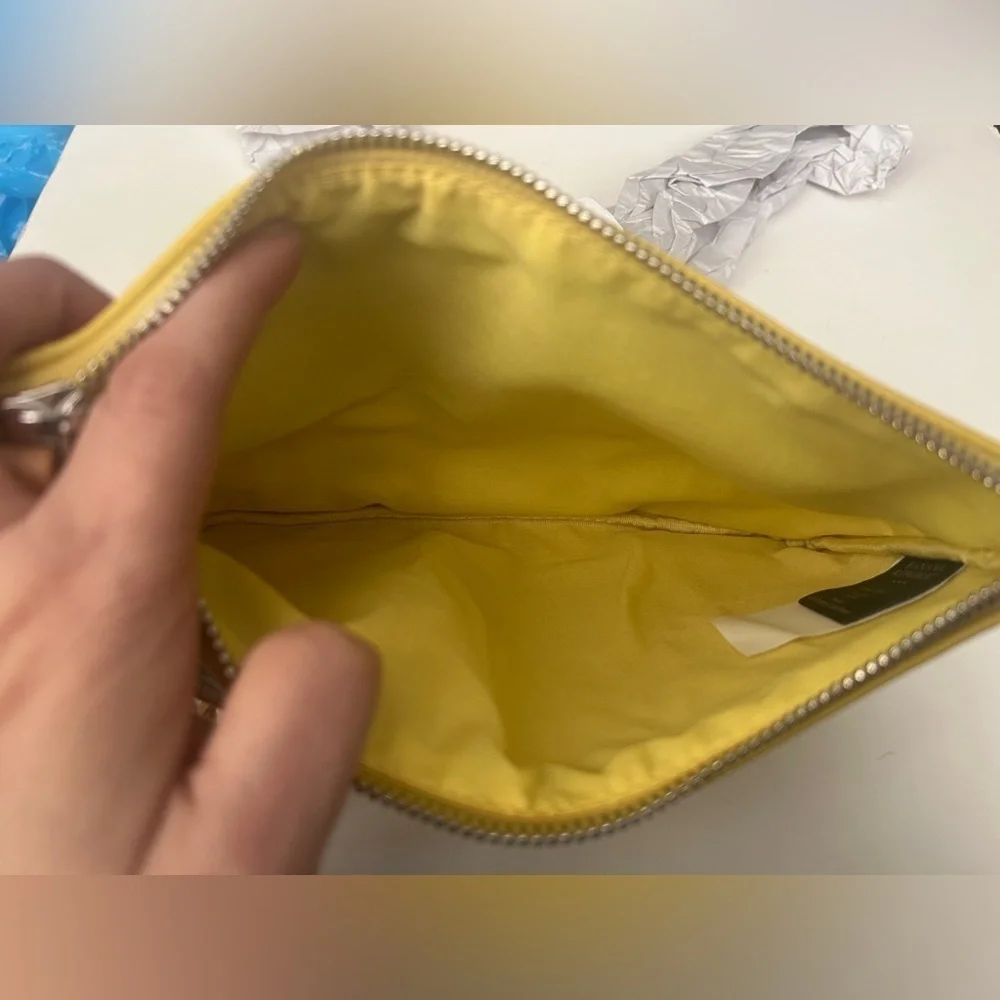 Banana Republic Pouch Clutch Bag with Tassel